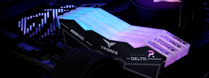 TeamGroup T-Force DELTA RGB schwarz UDIMM 32GB Kit, DDR5-7200, CL34-42-42-84, X8