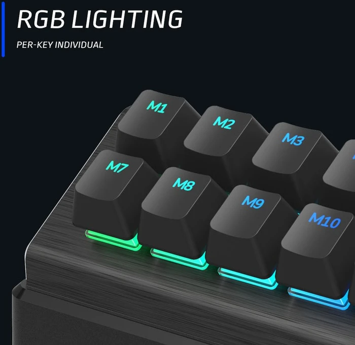 Mountain MacroPad, Midnight Black, Tactile 55, hot-swap, USB-A