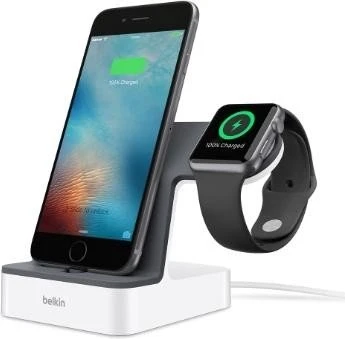 Belkin PowerHouse Ladestation für Apple Watch und iPhone weiß