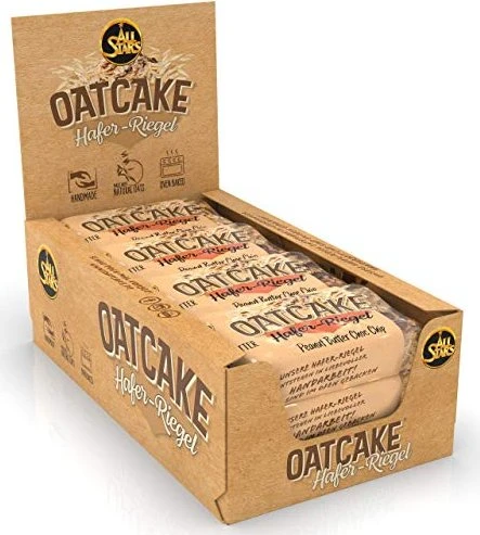 All Stars Oatcake Hafer Erdnussbutter Schokoladekeks 960g (12x 80g)