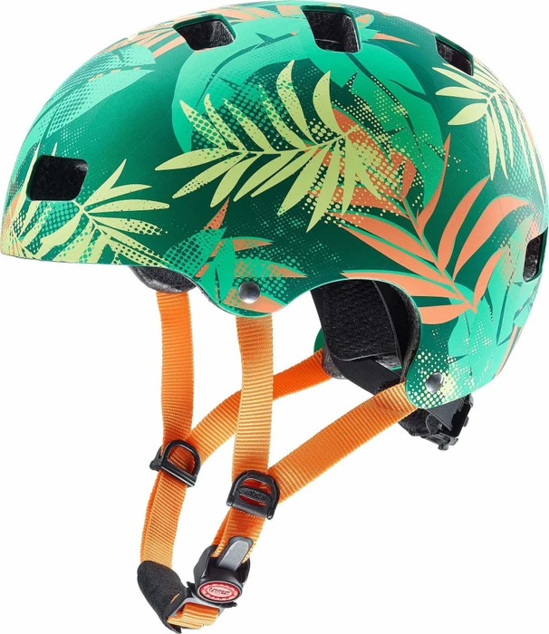 UVEX Kid 3 CC Kinderhelm grün/orange