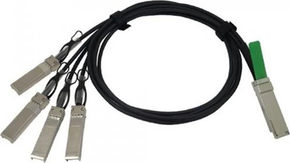 Cisco 40G 1m LAN-DAC Breakout, Lichtwellenleiter-Duplex, 1x QSFP+/4x SFP+