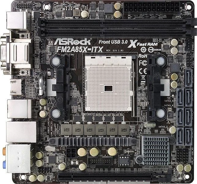 ASRock FM2A85X-ITX (AMD FM2)
