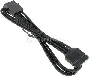 BitFenix Alchemy SATA-Stromadapter 4-Pin [IDE] auf 15-Pin [SATA] 45cm, sleeved schwarz