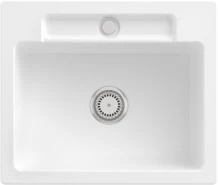 Villeroy & Boch Siluet 60 S Einbau Becken mittig snow white