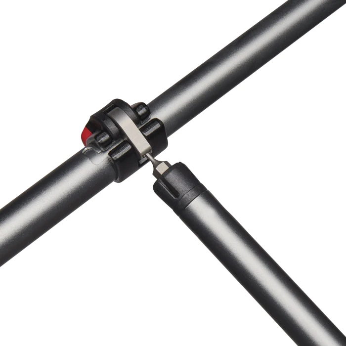 Black Diamond Pursuit Shock Trekkingstöcke steel grey/octane