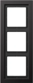 Jung Serie LS-design Rahmen 3-fach, dark