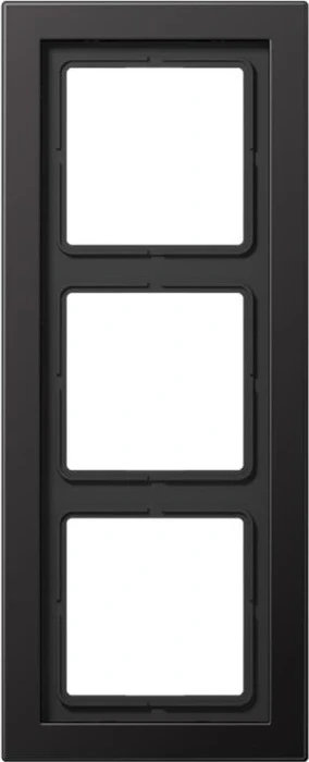 Jung Serie LS-design Rahmen 3-fach, dark