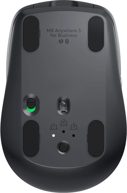 Logitech MX Anywhere 3 for Business, Graphite, Logi Bolt, USB/Bluetooth