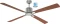 CasaFan Eco Neo III 152 BN-NB/KI WiFi Deckenventilator nuss/kirsch/chrom gebürstet Vorschaubild