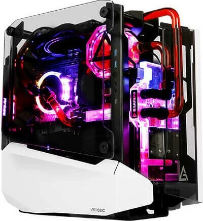 Antec Striker, weiß, Glasfenster, Mini-ITX