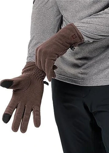 Jack Wolfskin Real Stuff Handschuhe red earth