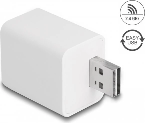 DeLOCK WLAN EasyUSB Smart Schalter MQTT, 1x USB-A