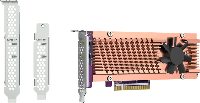 QNAP QM2 Expansion Card, 2x M.2 PCIe, PCIe 3.0 x8