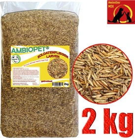 Ambiopet Soldatenfliegenlarven, 2kg