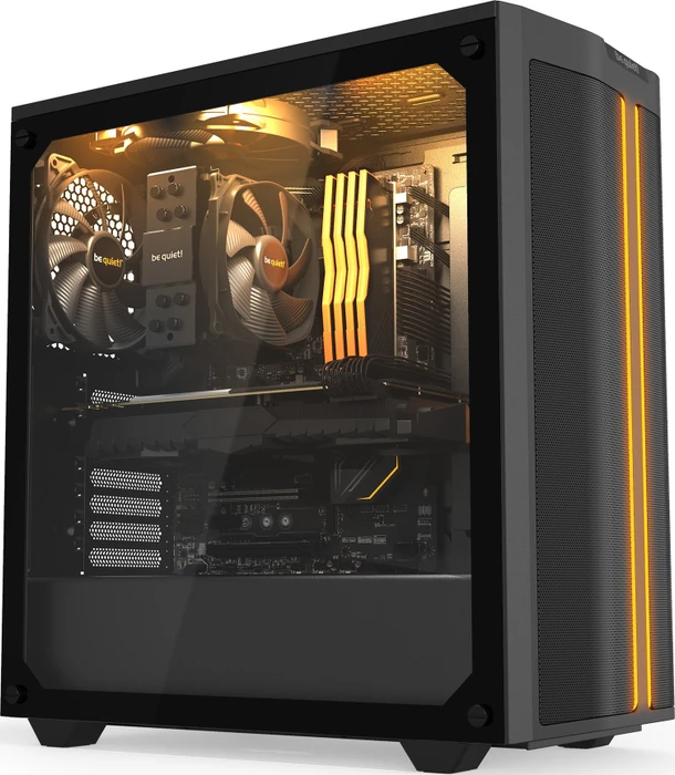 be quiet! Pure Base 500DX, schwarz, Glasfenster