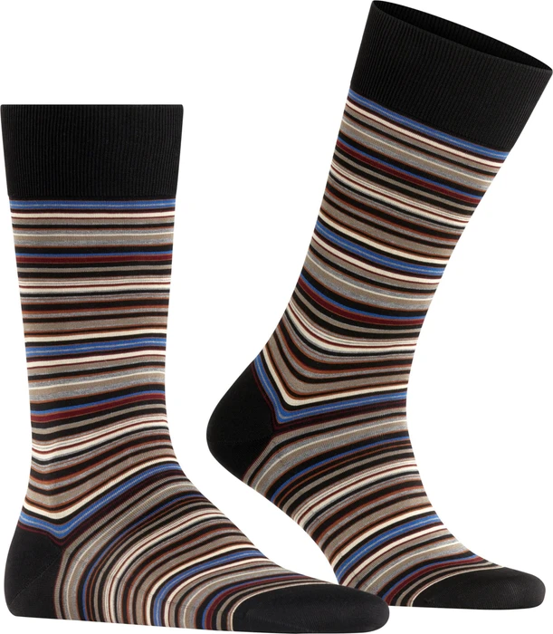 Falke Microblock Socken grey-white (Herren)