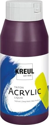 Kreul Solo Goya Triton Acrylic Acrylfarbe, aubergine, 750ml