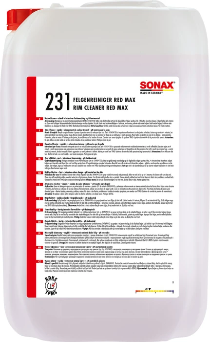 Sonax ProfiLine Felgenreiniger Red Max 25l