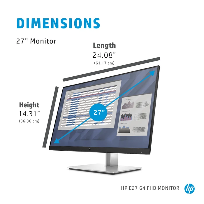 HP E27 G4, 27"