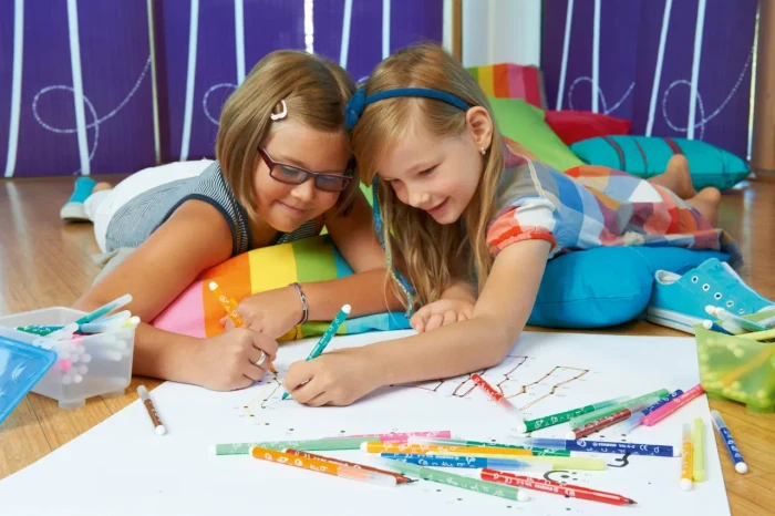 STABILO Trio A-Z 12 Farben, 144er-Set, Kunststoffbox