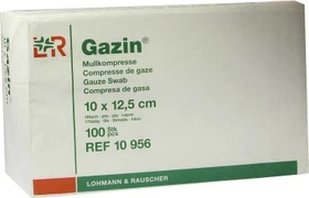 Lohmann & Rauscher Gazin Mullkompresse unsteril 16-fach, 10 x 12.5cm, 100 Stück