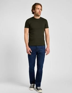 Lee Crew 2er-Pack T-Shirt kurzarm olive night espresso (Herren)