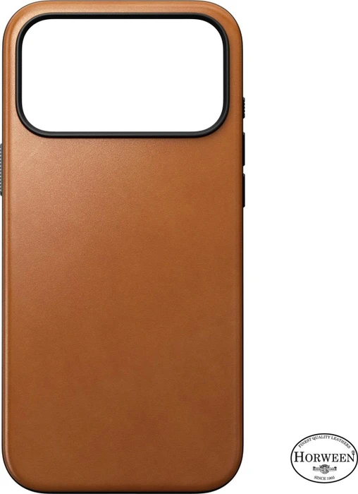 Nomad Modern Leather Case (Horween) für Apple iPhone 18 Pro Max saddle