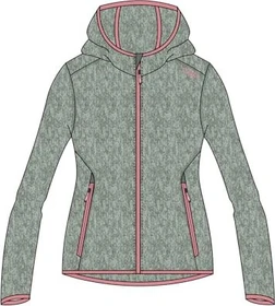 CMP Knit-Tech Meliert Fleece Jacke jade/salvia (Junior)