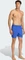 adidas Swim 5-Inch Badeshorts semi lucid blue/white (Herren) Vorschaubild
