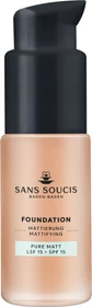 Sans Soucis Pure Matt Foundation 20 natural beige LSF15, 30ml