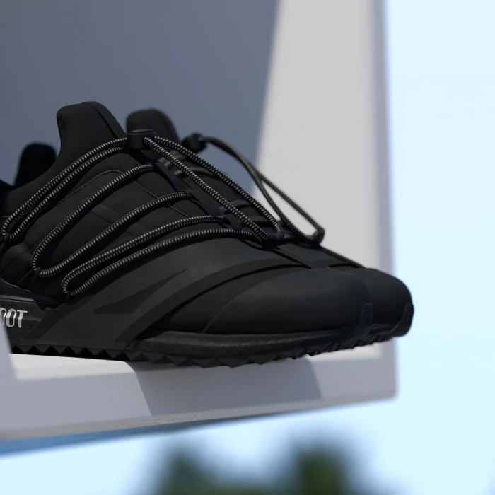 adidas x Moon Boot Ultraboost 1.0 core black/black reflective/semi lucid red