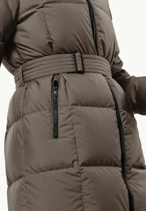 Jack Wolfskin Frozen Lake Funktionsmantel cold coffee (Damen)