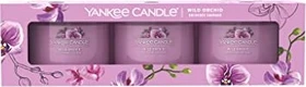 Yankee Candle Wild Orchid 3x Duftkerze Geschenkset, 3 Stück