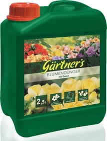 Gärtner's Blumendünger mit Guano, 2.5l