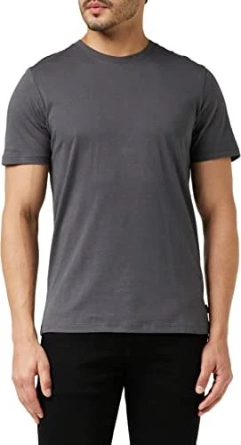 Jack & Jones Basic Organic Cotton T-Shirt kurzarm asphalt (Herren)