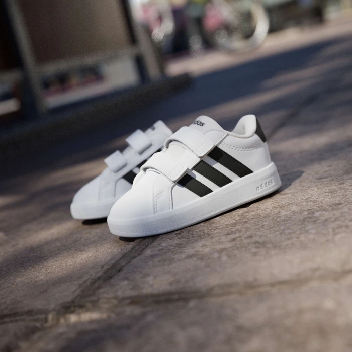 adidas Grand Court 3.0 cloud white/core black (Junior)