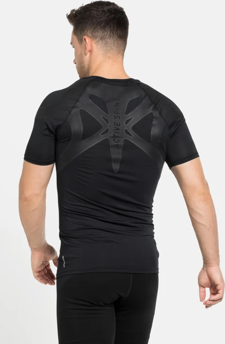 Odlo Active Spine 2.0 Funktionsshirt kurzarm schwarz (Herren)