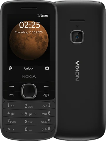 Nokia 225 4G Dual-SIM schwarz