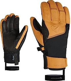 Ziener Ganzenberg AS AW Skihandschuhe black/tan