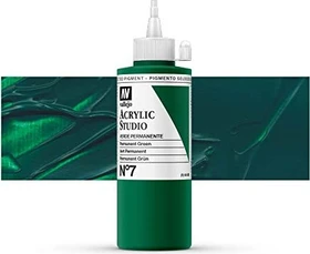 Vallejo Studio Acrylic permanent green, 200ml
