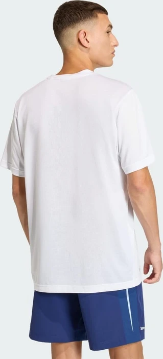 adidas Tech Apparel Funktionsshirt kurzarm white/reflective silver (Herren)