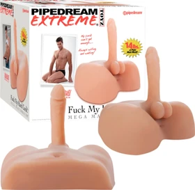Pipedream Extreme Fuck My Hard Cock Mega Masturbator hautfarbe/hell