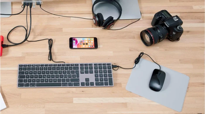 LMP Easy Mouse USB-C schwarz/grau, USB