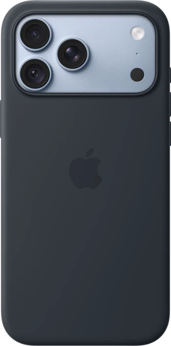 Apple Silikon Case mit MagSafe für iPhone 18 Pro Max navyblau
