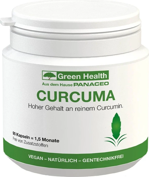 Panaceo Green Health Curcuma Kapseln, 90 Stück