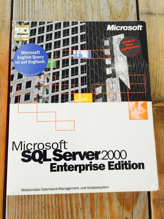 Microsoft SQL 2000 Server Enterprise - incl. 25 Clients (deutsch) (PC)