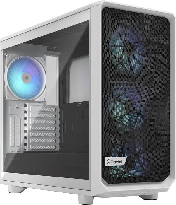 Fractal Design Meshify 2 RGB White TG Clear Tint, Glasfenster