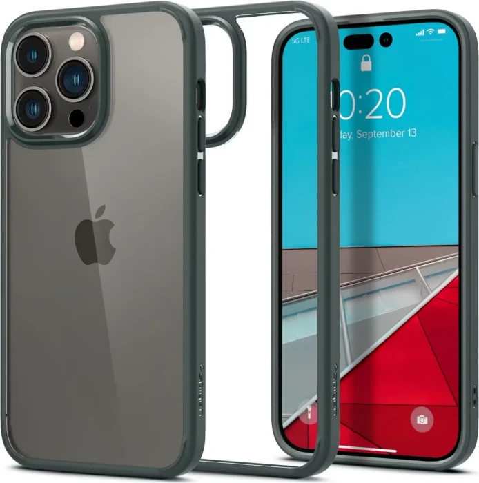 Spigen Ultra Hybrid für Apple iPhone 14 Pro Max Max Abyss Green