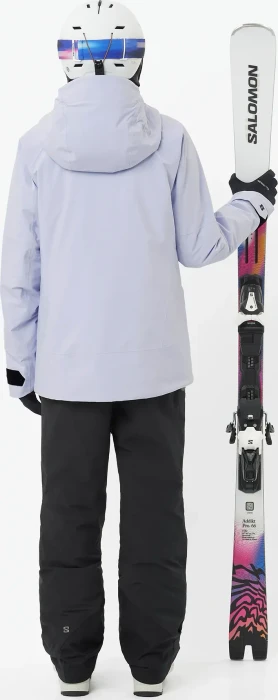 Salomon Brilliant Skijacke cosmic sky (Damen)